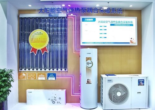 2018山东省绿博会力诺瑞特太阳能空气源热泵耦合采暖系统备受追捧